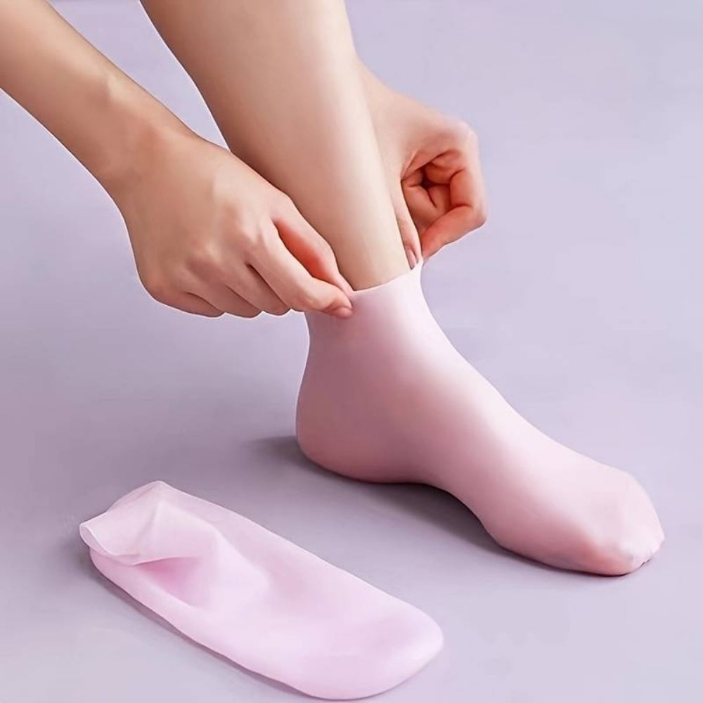Grip™ - Calzini in Silicone Per la Cura della Pelle